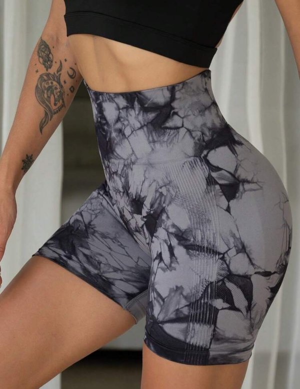 Short deportivo tie dye 