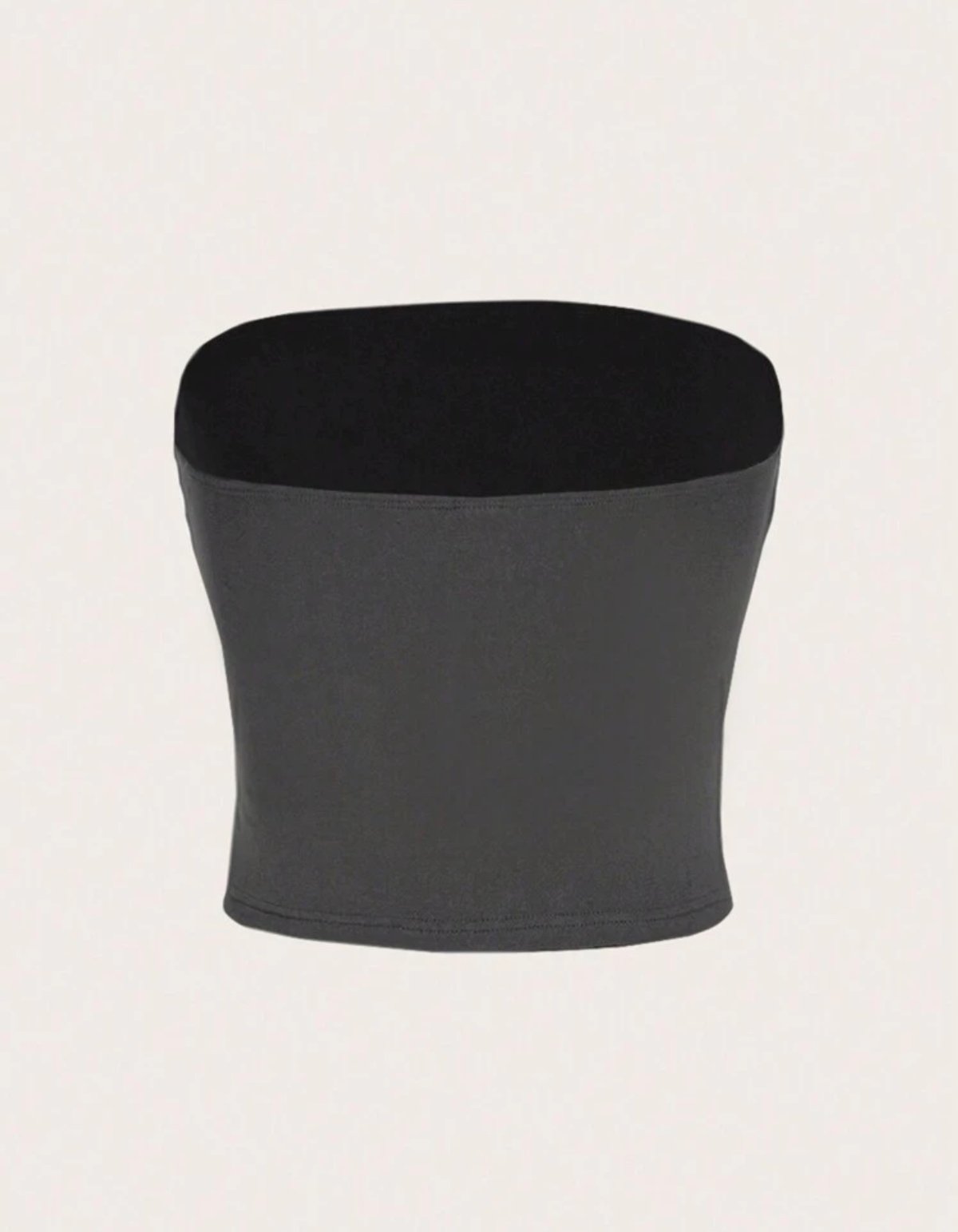 Top negro con diseño Y2k con manga/sin manga - 5