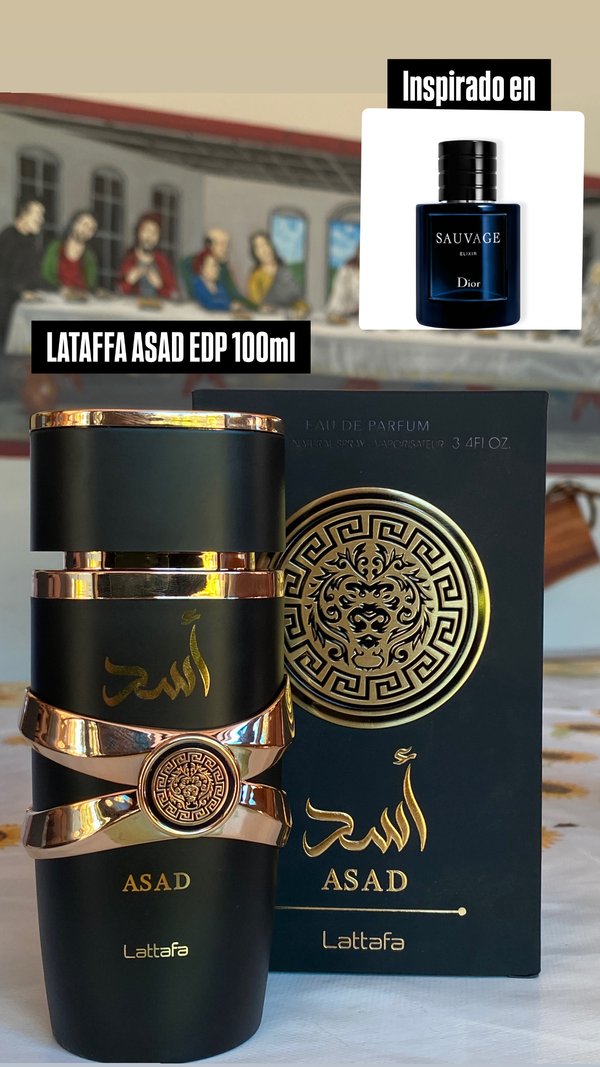 Lattafa asad black 100ml