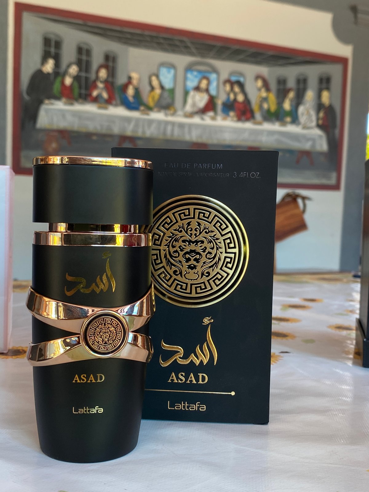 Lattafa asad black 100ml - 2