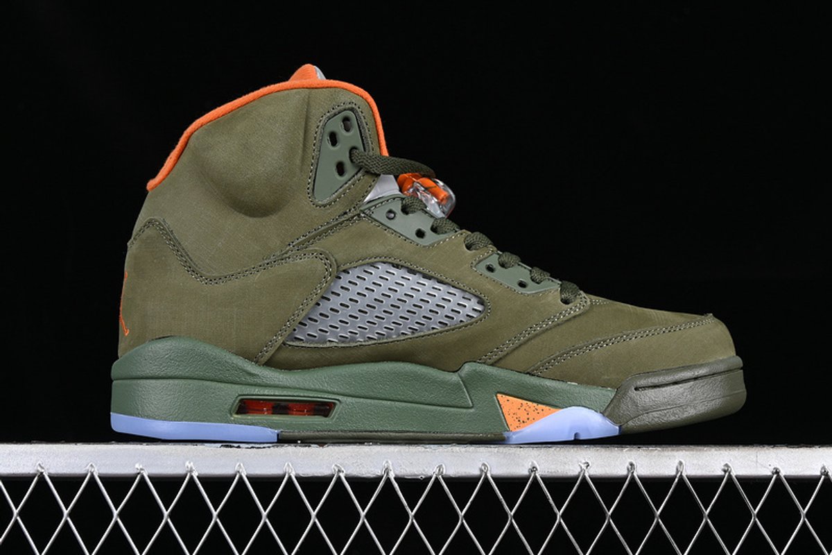 Jordan 5 Army Olive 