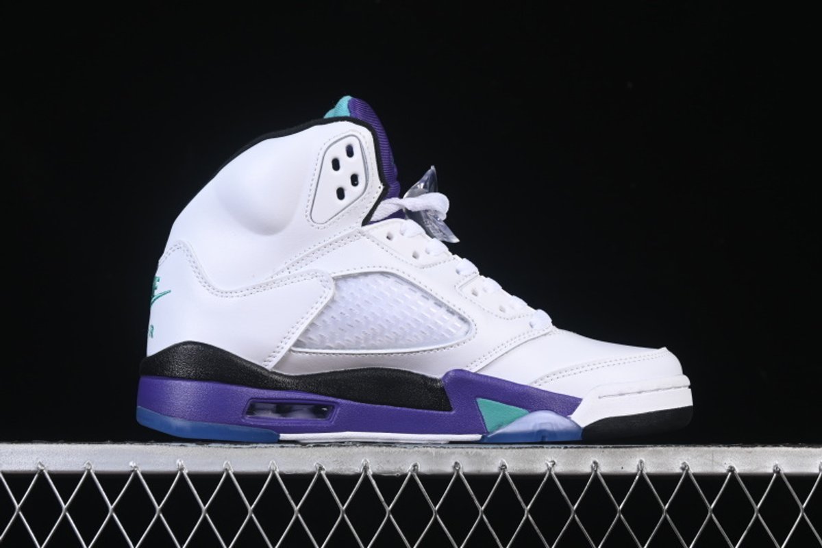 Jordan 5 White stealth