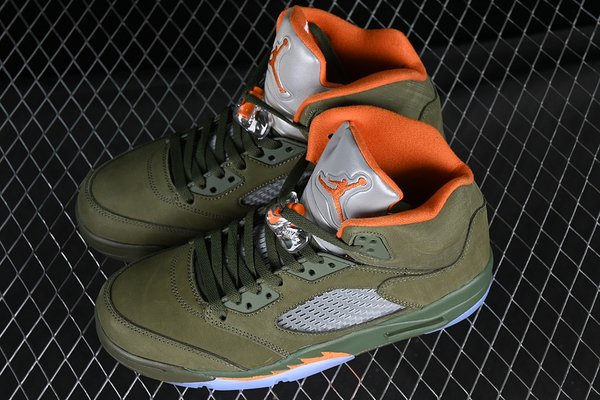 Jordan 5 Army Olive 