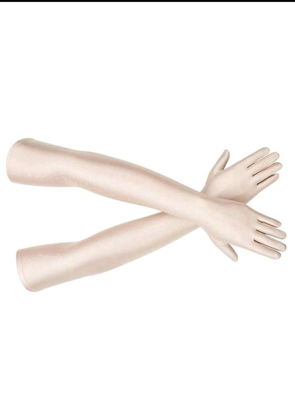 Guante largo - Champagne