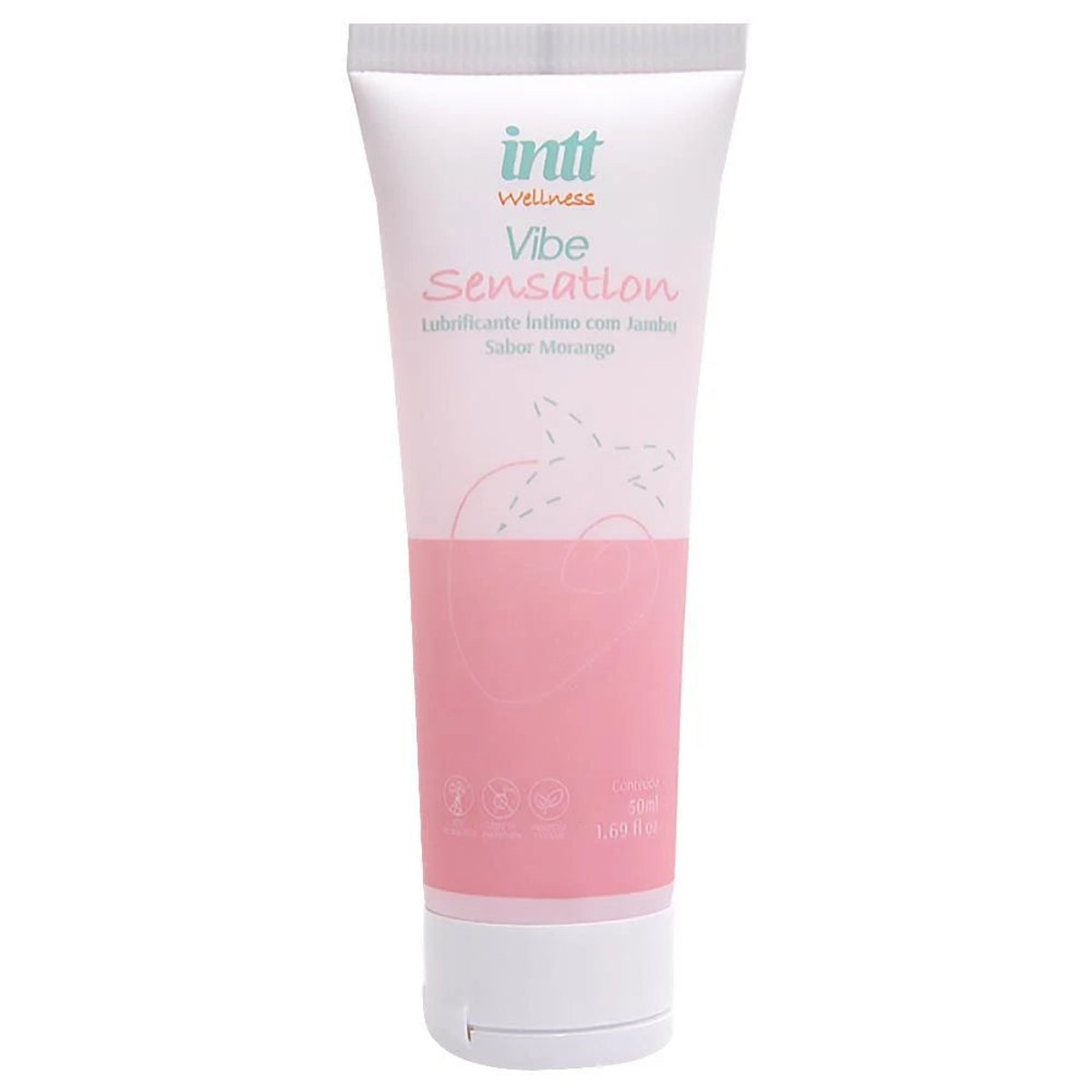 Vibe Sensation Intt – lubrificante sabor frutilla con efecto de vibracion leve