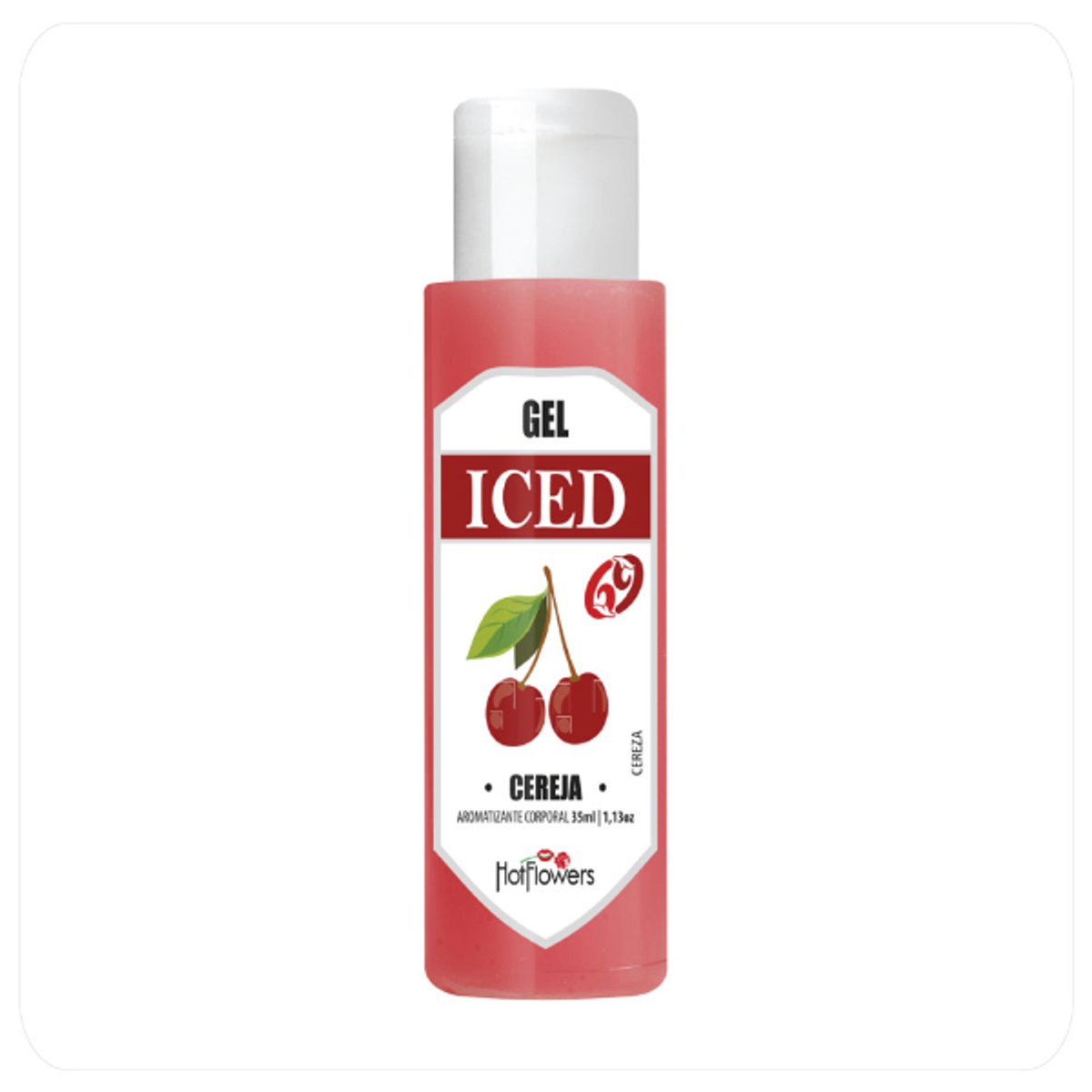 Gel Corporal Comestible Iced Cereza
