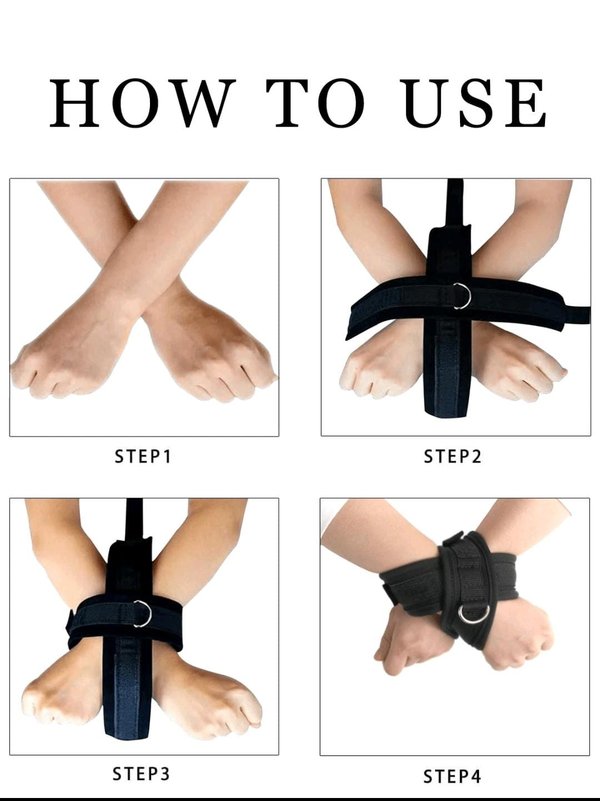 Esposas de restricción - Cod 5463 