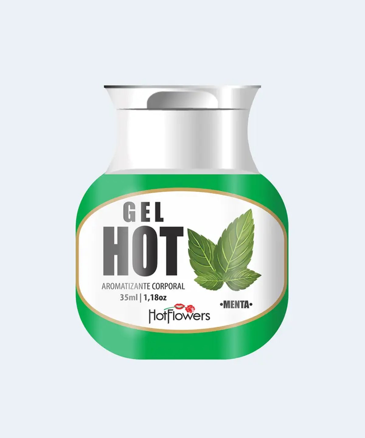 Gel Corporal Comestible - Menta Hot 