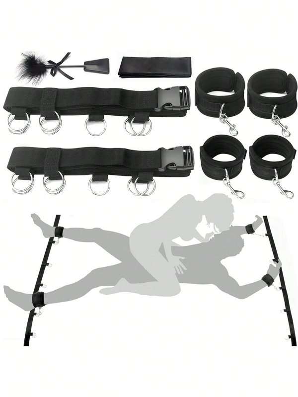 kit sujetador de cama + venda + plumero