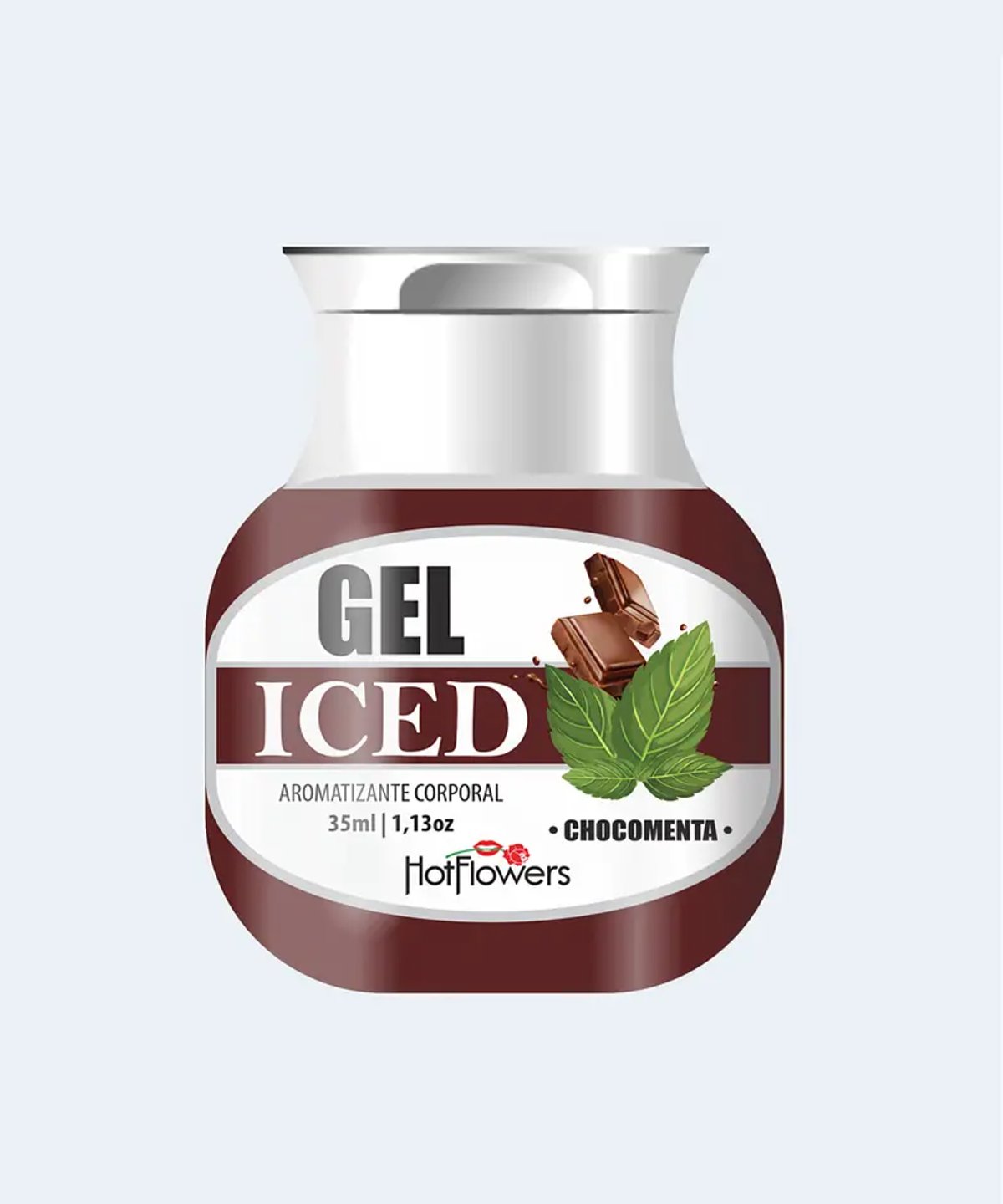 Gel Beijável Excitante de Chocomenta Iced