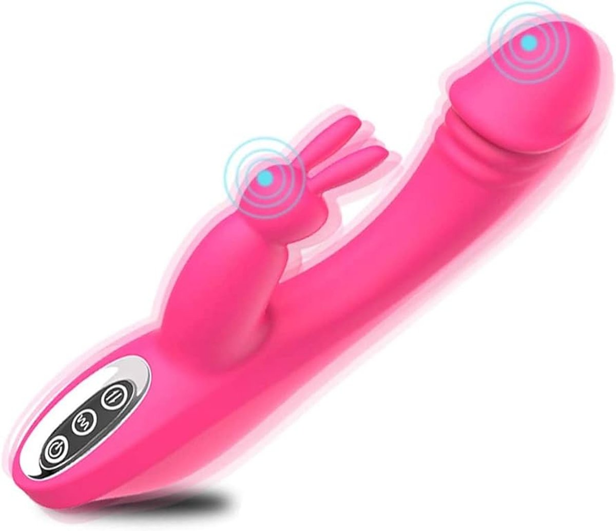 Vibrador pink bunny 