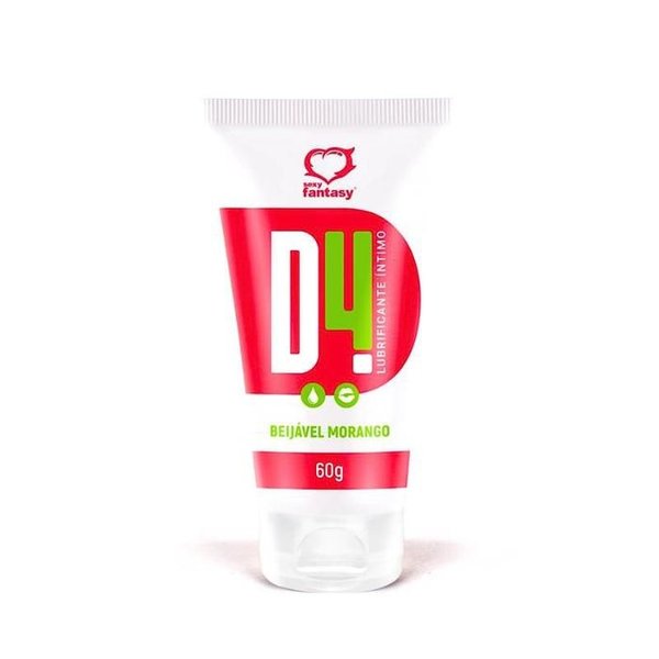 LUBRICANTE D4 - SABOR FRUTILLA