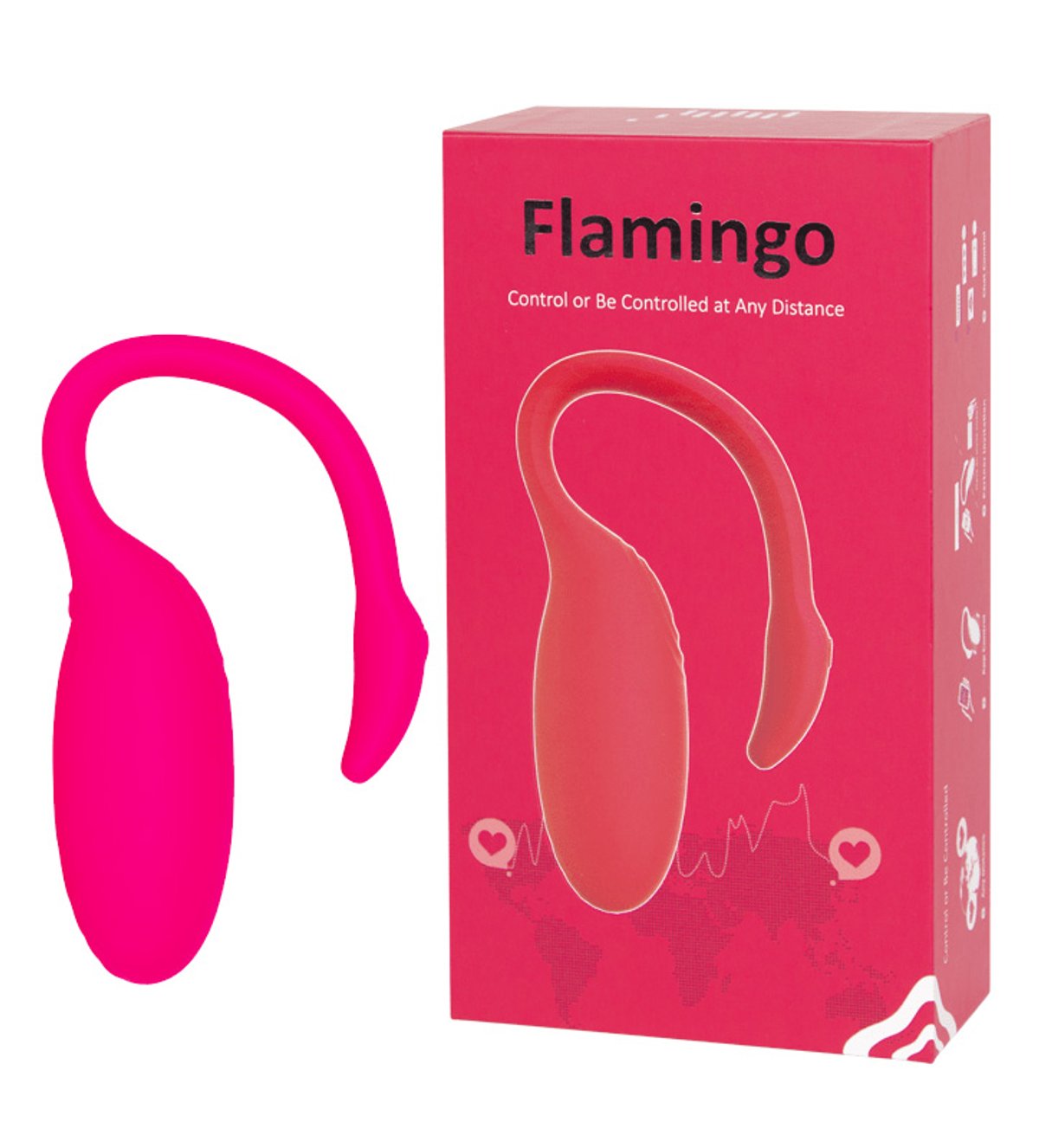 Flamingo (vibrador con app)