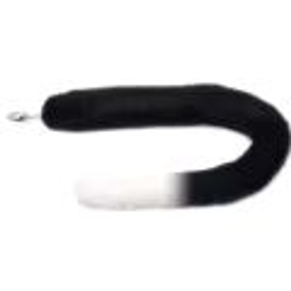 Cola de zorro, Blanco con negro.