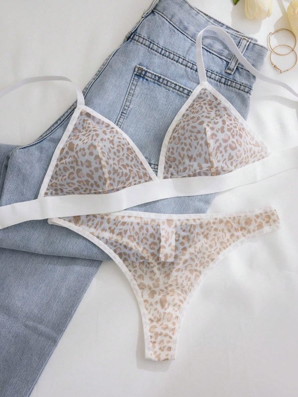 Conjunto 2 piezas - Sujetador sin aros mas tanga - Cod 7215