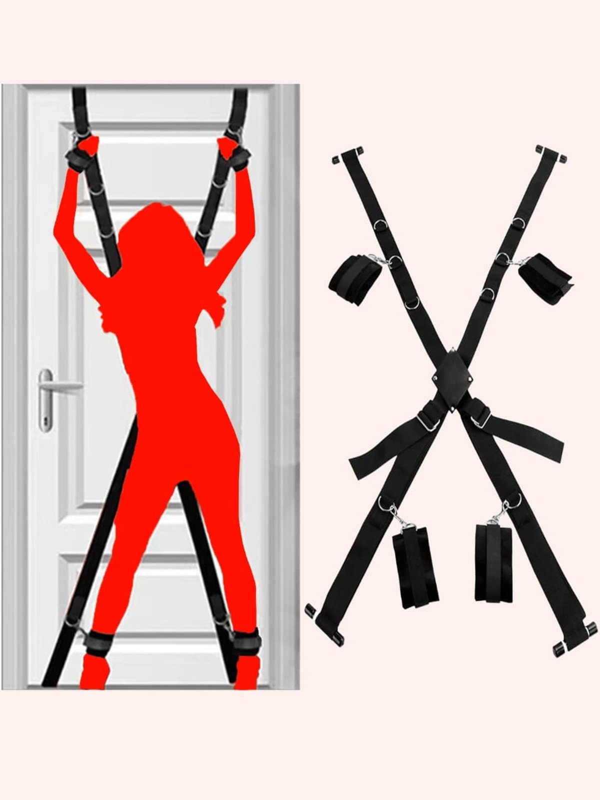 Arnes sujetador para puerta 