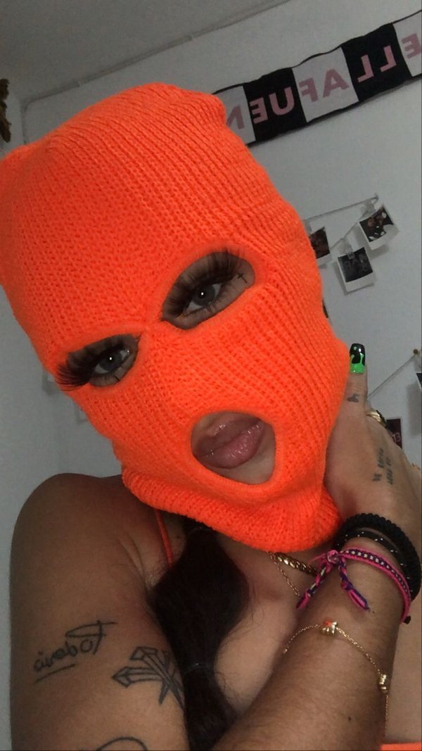 Pasamontañas NARANJA 