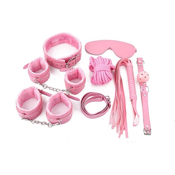 Kit 7 piezas Rosa
