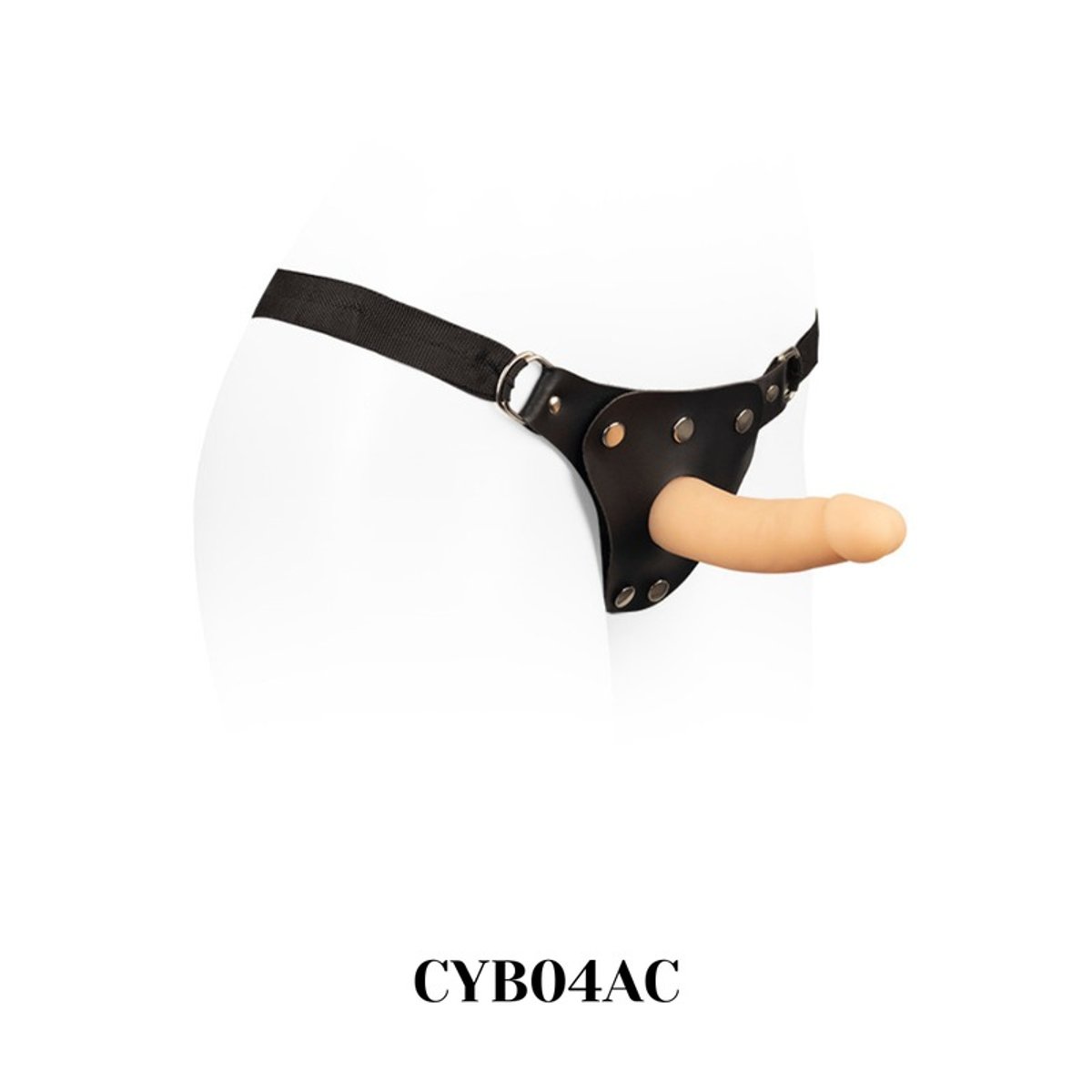 Prótesis CyberSkin - 14,5x4cm con cinturón.