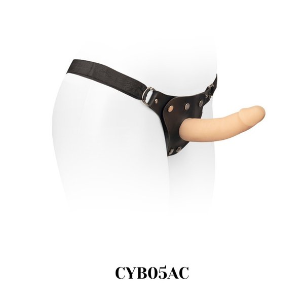 Prótesis CyberSkin - 16x3,5cm con cinturón.