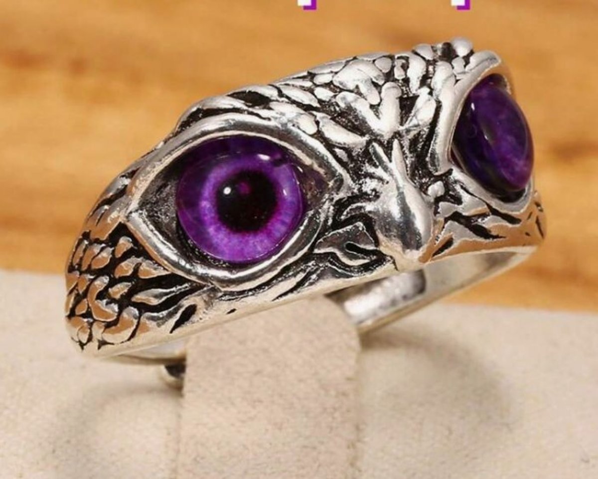 Anillo Búho ajustable - 2