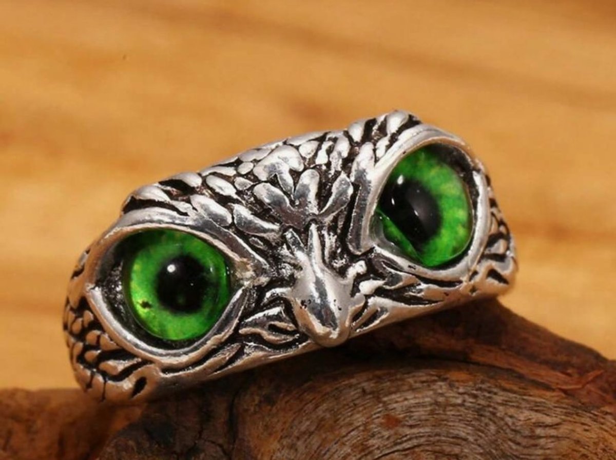 Anillo Búho ajustable