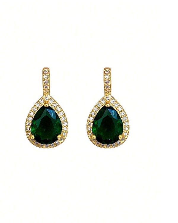 💚 Set de Collar y Aretes – Elegancia en cada detalle