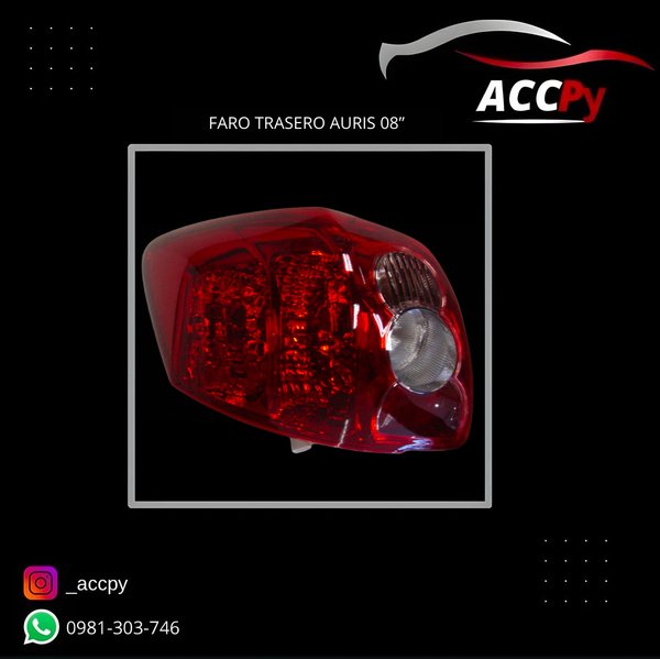 Faro trasero auris 08”  