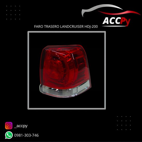 Faro trasero landcruiser hdj-200  