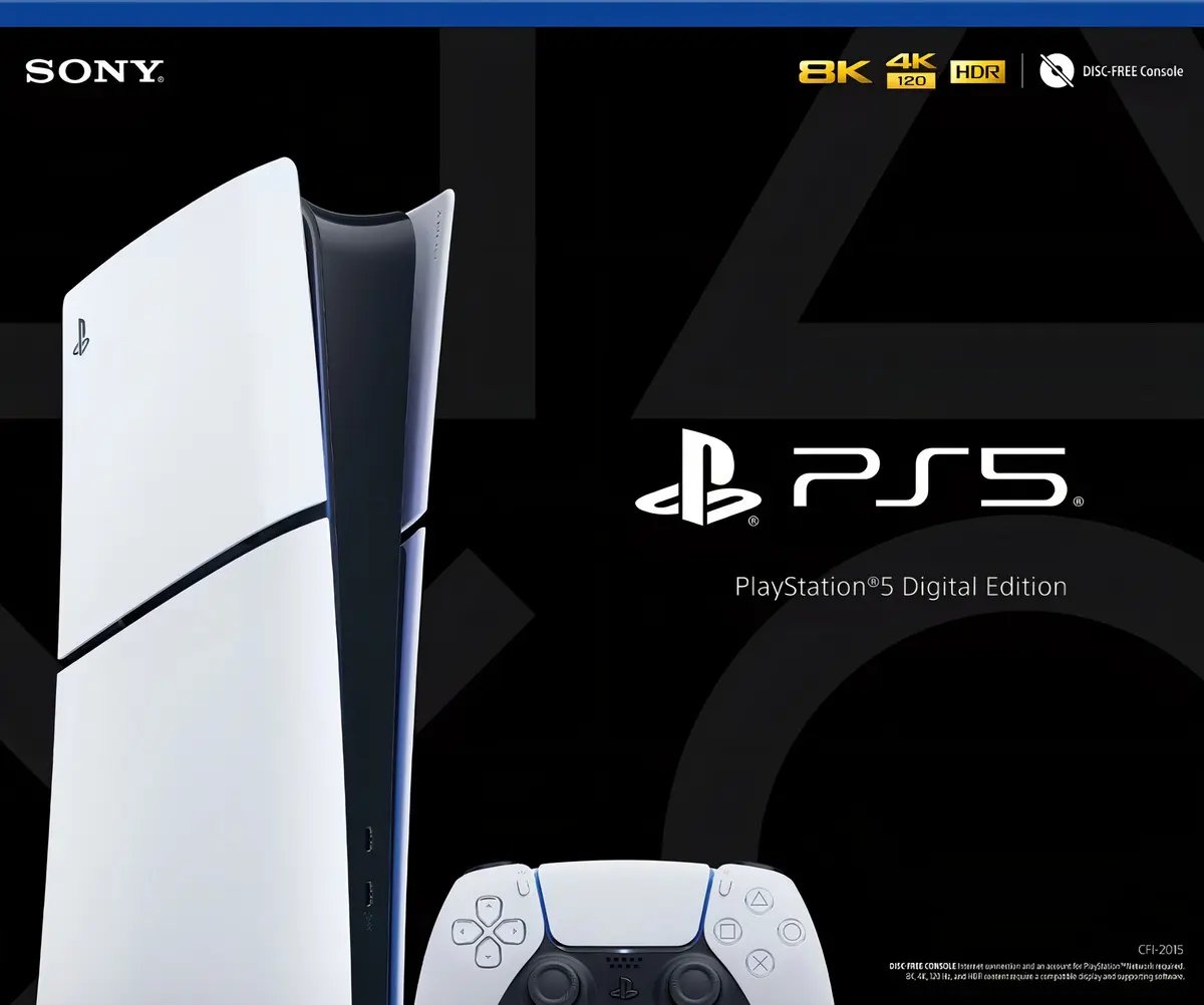 Playstation 5 Slim Edición Digital 1TB - 4