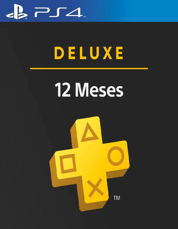 PS PLUS DELUXE PS4 12 MESES