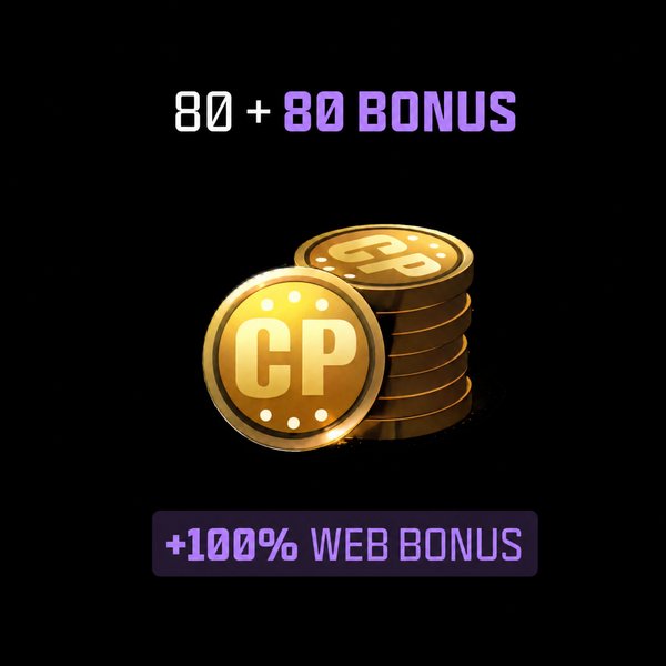 80 CP + 80 BONUS