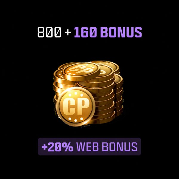 800 CP + 160 BONUS