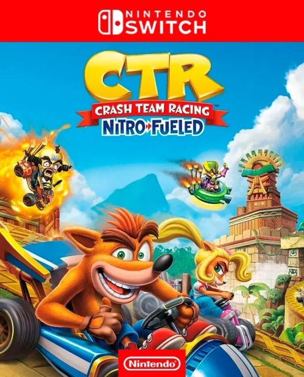 CRASH TEAM RACING NITRO FUELED NINTENDO 