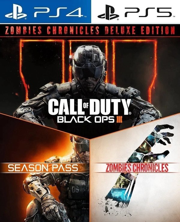 CALL OF DUTY BLACK OPS 3 EDICION ZOMBIES CHRONICLES DELUXE PS4 | PS5 
