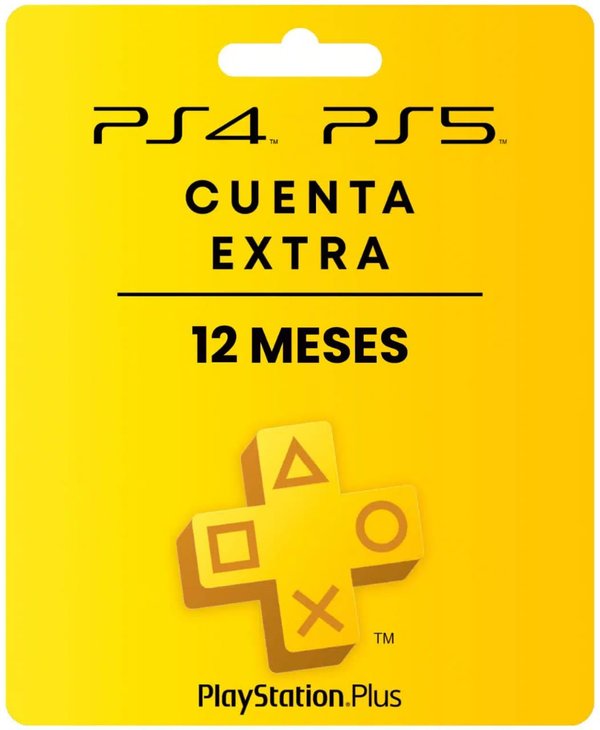 PS PLUS EXTRA PS4 | PS5 12 MESES