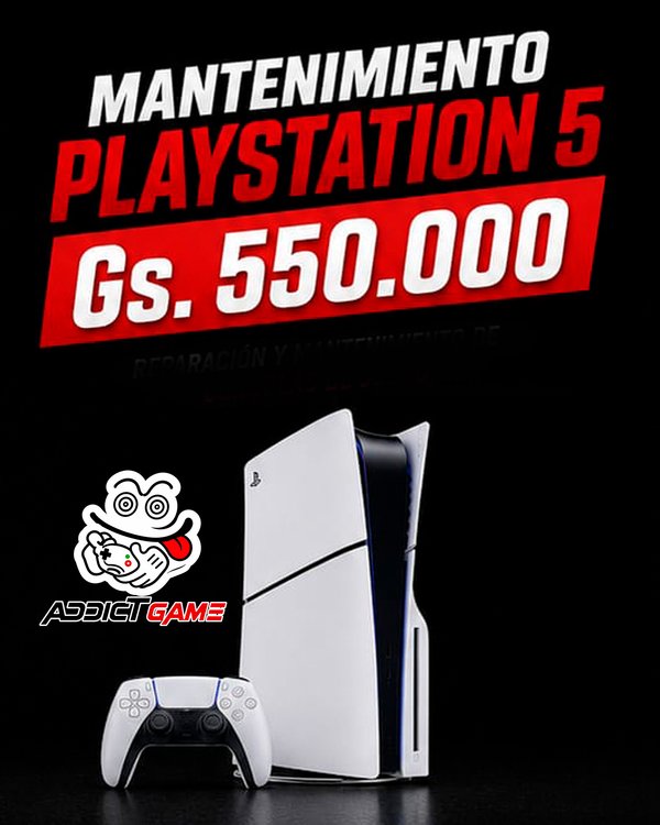 ¡MANTENIMIENTO COMPLETO PARA PLAYSTATION 5!