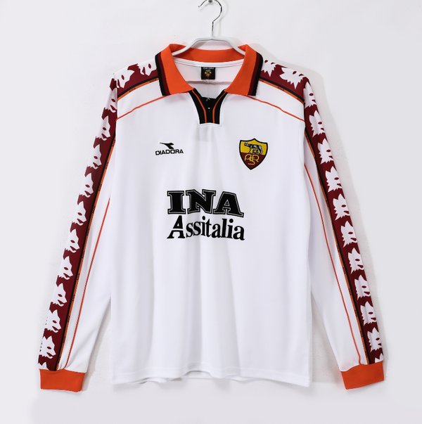 Roma 1998/1999 Away Manga L.