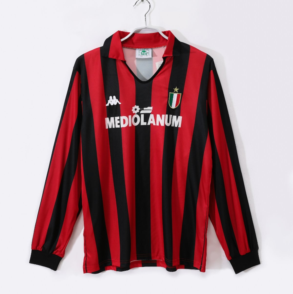 Milan 1988/89 Home Mangas L.