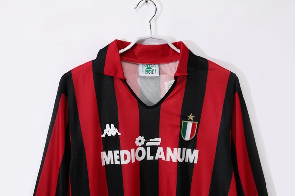 Milan 1988/89 Home Mangas L.