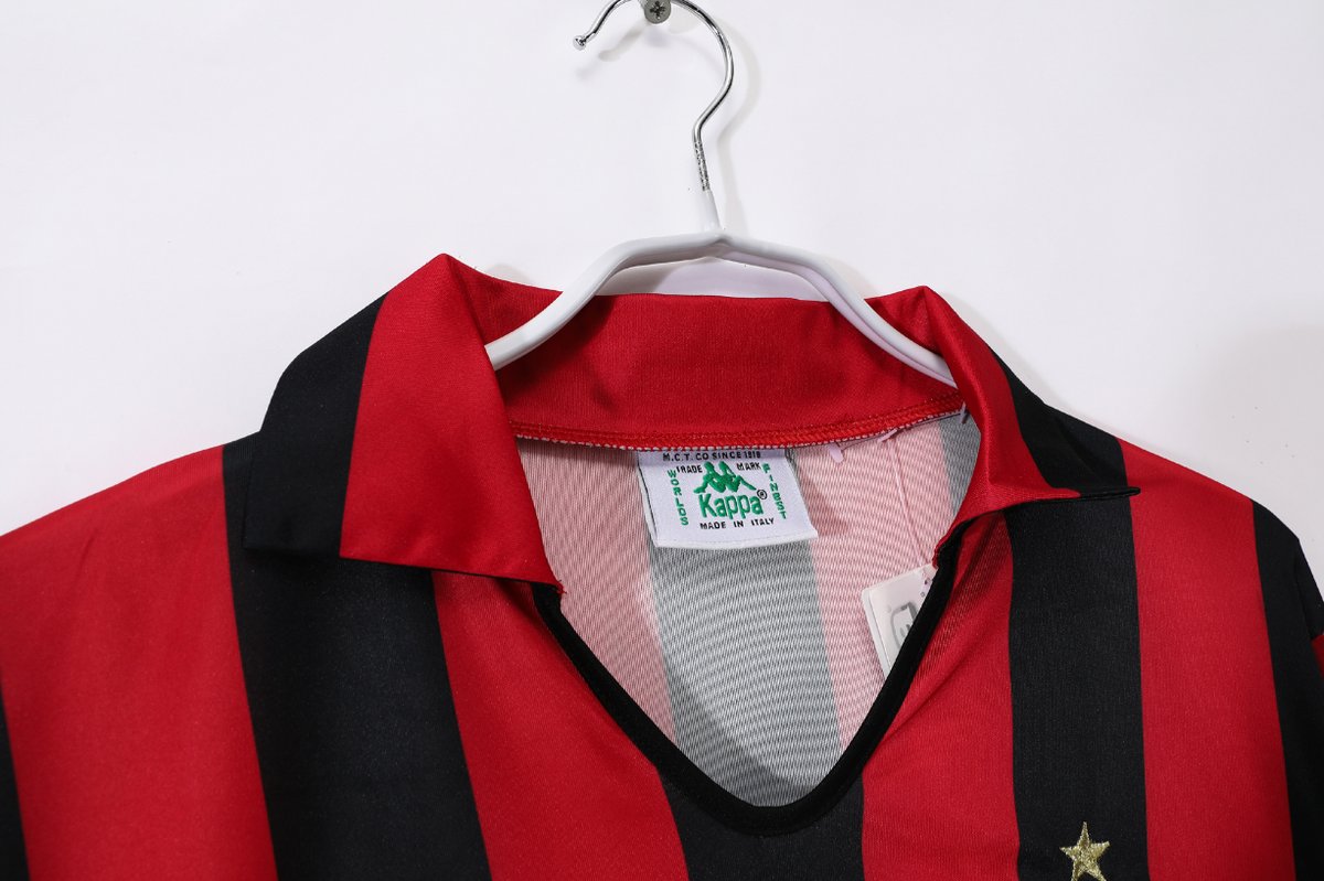 Milan 1988/89 Home Mangas L. - 4