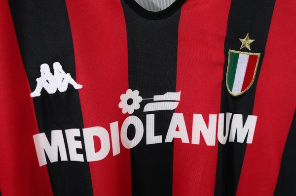 Milan 1988/89 Home Mangas L.