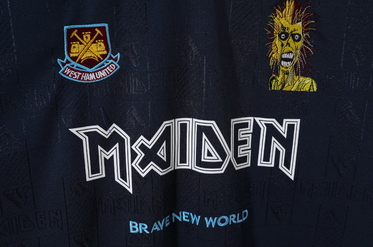 West Ham Utd 1999/00 x Iron Maiden - 3