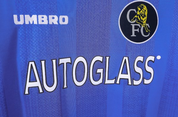 Chelsea 1997/1998 Home Mangas L.