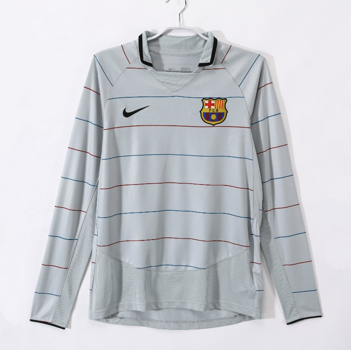 Barcelona 2003/2004 Away Mangas L.