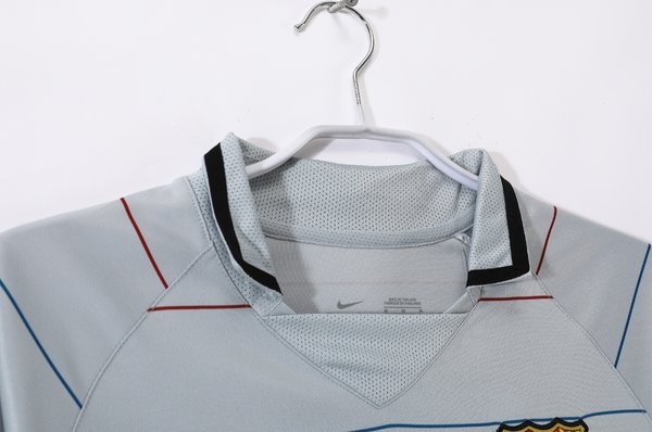 Barcelona 2003/2004 Away Mangas L.