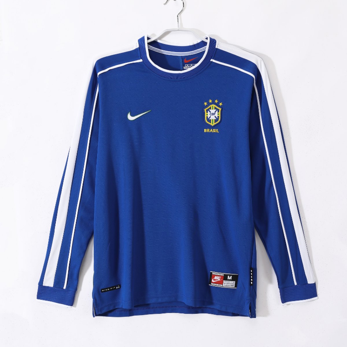 Brasil 1998 Away Mangas L.