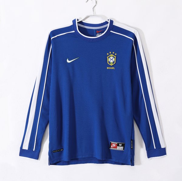 Brasil 1998 Away Mangas L.