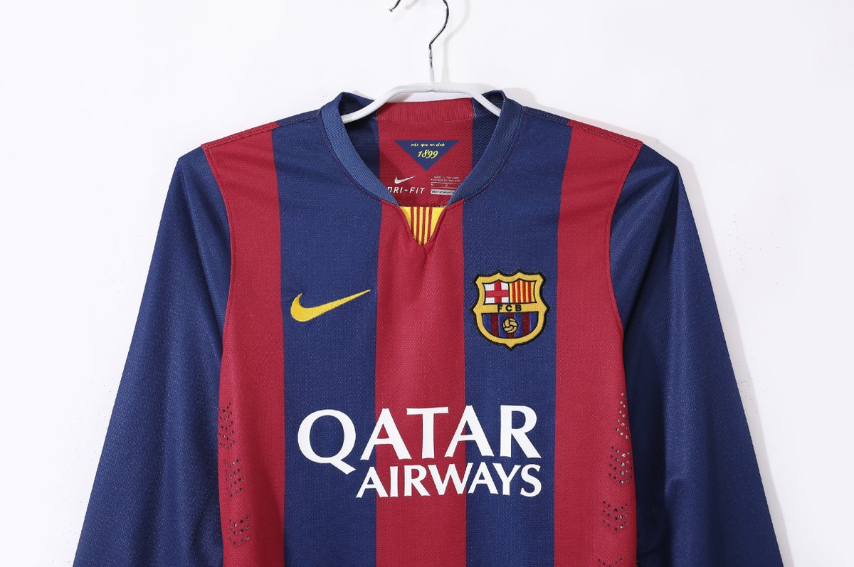 Barcelona 2014/15 Home Mangas L. - 3