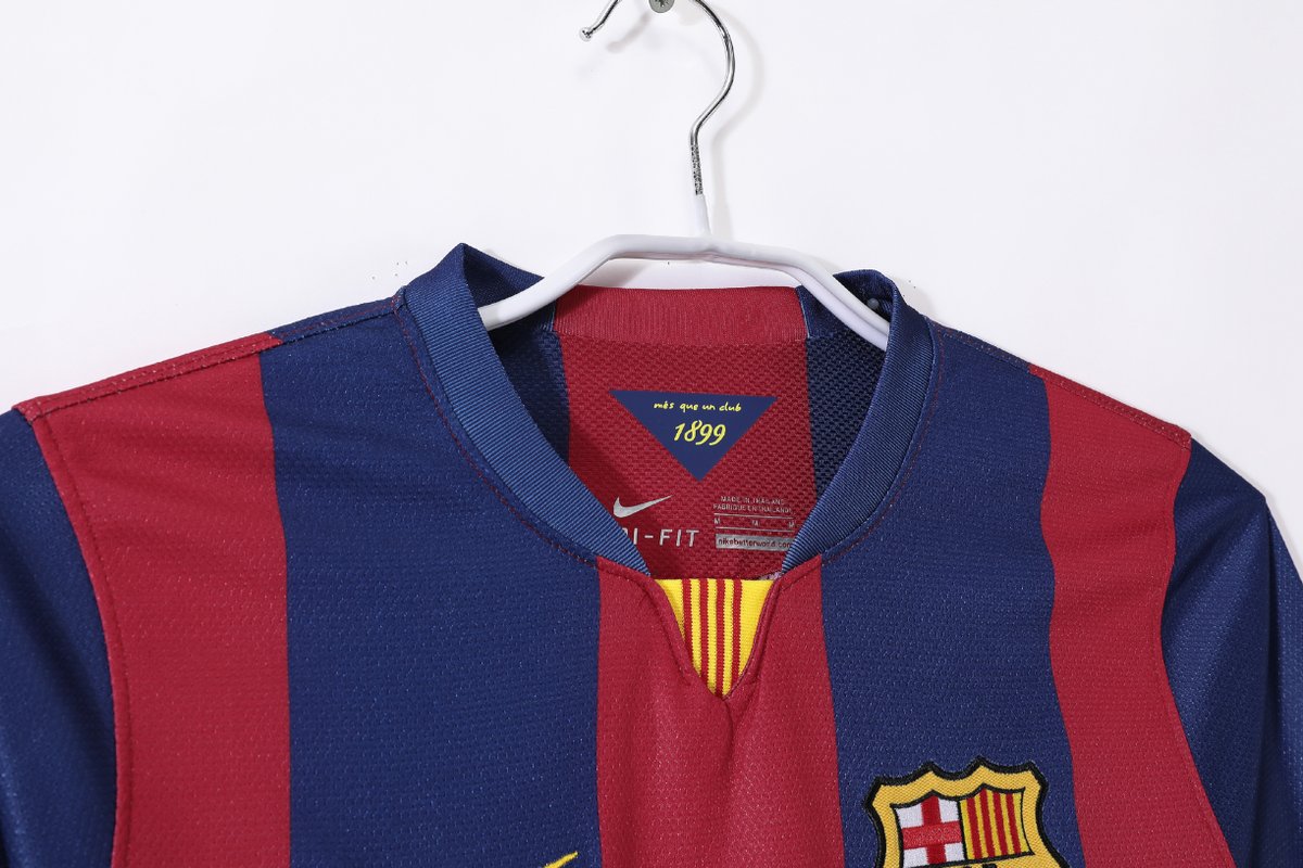 Barcelona 2014/15 Home Mangas L. - 6